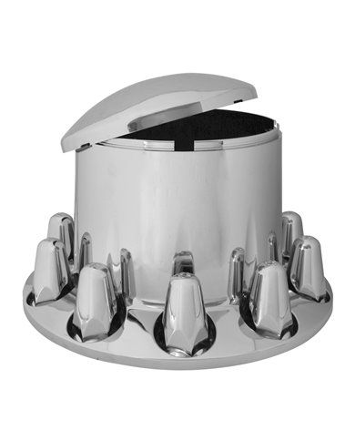 CR. ABS REAR AXLE COVER W/ PUSH-IN 1.5" NUT COVER CR. ABS REAR AXLE COVER W/ PUSH-IN 1.5" NUT COVER