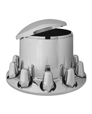 CR. ABS REAR AXLE COVER W/ PUSH-IN 1.5" NUT COVER