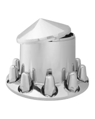 CR. ABS REAR CONE AXLE COVER W/PUSH-IN 1.5" NUT COVER CR. ABS REAR CONE AXLE COVER W/PUSH-IN 1.5" NUT COVER