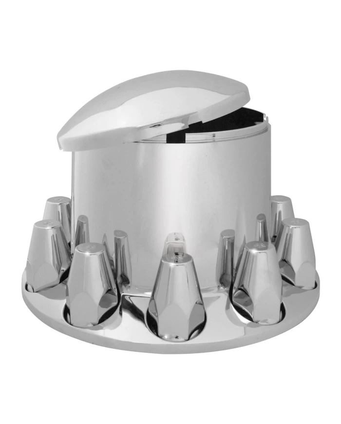 CR. ABS REAR AXLE COVER W/ SCREW-IN 33 M/M NUT COVER