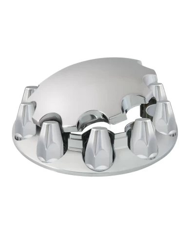 CR. ABS FRONT AXLE COVER STD HUB W/ STD SCREW 33MM LOCK CVR CR. ABS FRONT AXLE COVER STD HUB W/ STD SCREW 33MM LOCK CVR