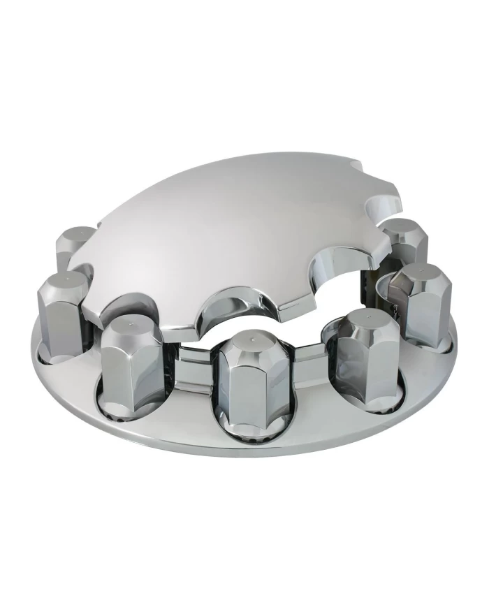 CR. ABS FRONT AXLE COVER STD HUB W/ HEX SCREW 33MM LOCK CVR