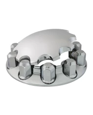 CR. ABS FRONT AXLE COVER STD HUB W/ HEX SCREW 33MM LOCK CVR