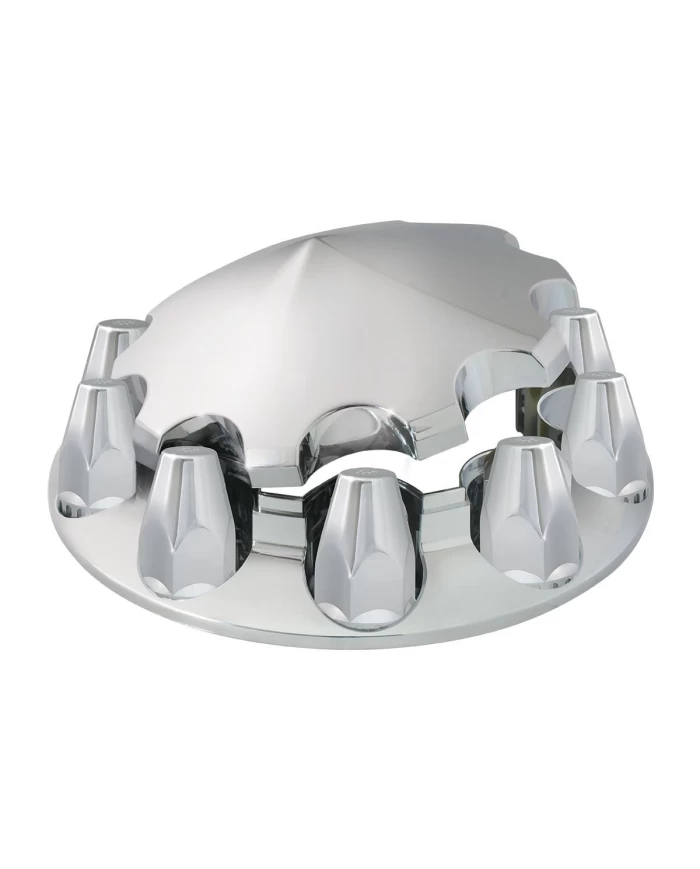 CR. ABS FRONT AXLE COVER CONE HUB W/ STD SCREW 33MM LOCK CVR