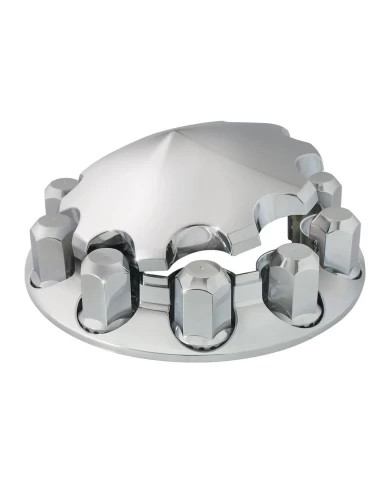 CR. ABS FRONT AXLE COVER CONE HUB W/ HEX SCREW 33MM LOCK CVR CR. ABS FRONT AXLE COVER CONE HUB W/ HEX SCREW 33MM LOCK CVR