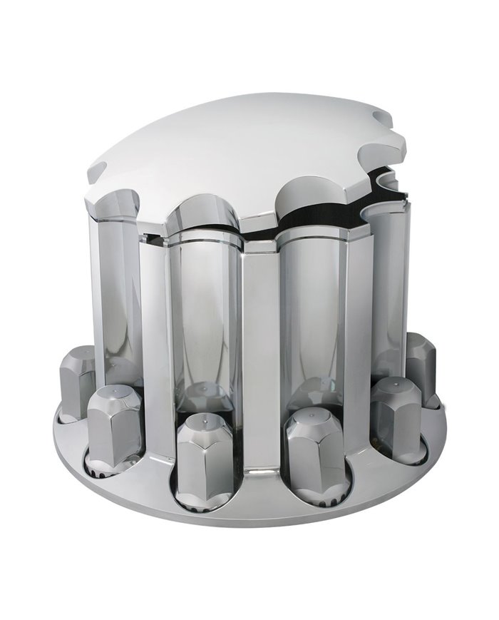 CR. ABS REAR AXLE COVER STD HUB W/ HEX SCREW 33MM LOCK CVR