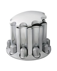 CR. ABS REAR AXLE COVER STD HUB W/ HEX SCREW 33MM LOCK CVR CR. ABS REAR AXLE COVER STD HUB W/ HEX SCREW 33MM LOCK CVR