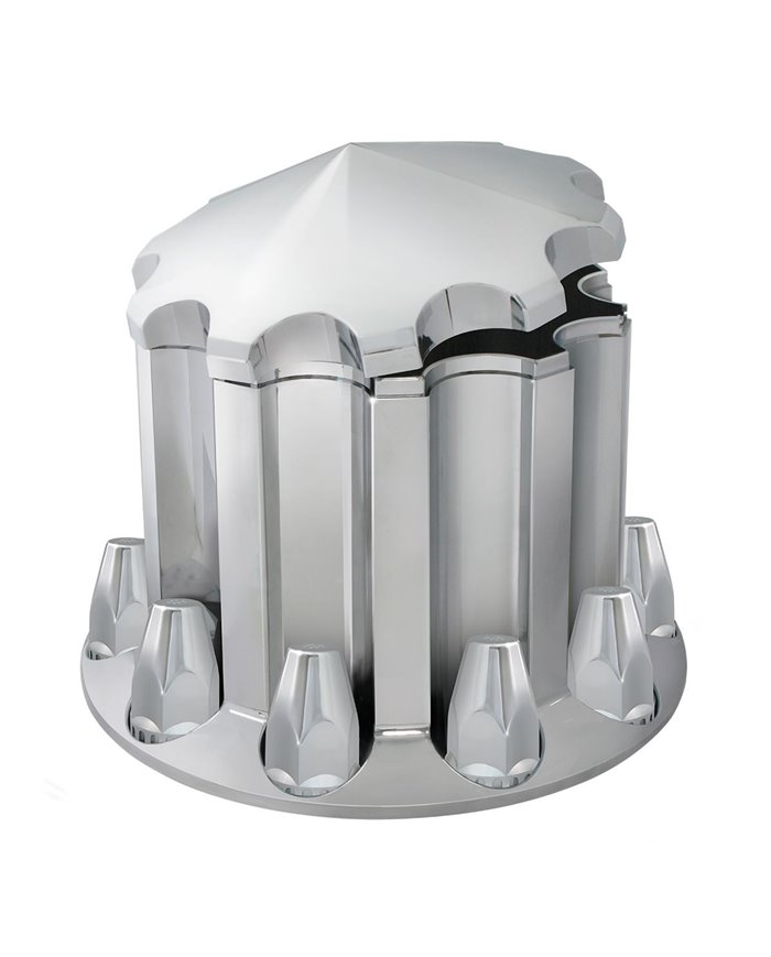 CR. ABS REAR AXLE COVER CONE HUB W/ STD SCREW 33MM LOCK CVR CR. ABS REAR AXLE COVER CONE HUB W/ STD SCREW 33MM LOCK CVR