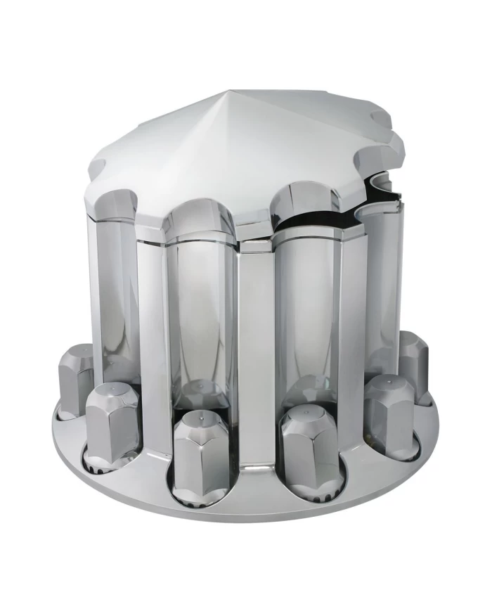 CR. ABS REAR AXLE COVER CONE HUB W/ HEX SCREW 33MM LOCK CVR CR. ABS REAR AXLE COVER CONE HUB W/ HEX SCREW 33MM LOCK CVR