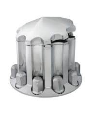 CR. ABS REAR AXLE COVER CONE HUB W/ HEX SCREW 33MM LOCK CVR CR. ABS REAR AXLE COVER CONE HUB W/ HEX SCREW 33MM LOCK CVR