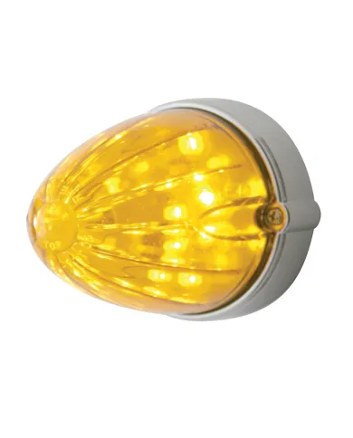 UP37978-19 LED Watermelon Grakon 1000 Flush Mount Kit - Amber LED/Amber Lens