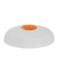 5-1/2" - 6" CR. HORN COVER W/ AMBER REFLECTOR
