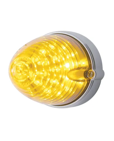 UP37980-19 LED Beehive Grakon 1000 Flush Mount Kit - Amber LED/Amber Lens