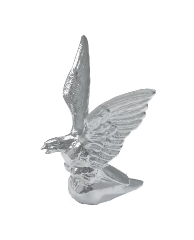 CR. AMERICAN EAGLE HOOD ORNAMENT, 3.5" X 4.5" X 5" CR. AMERICAN EAGLE HOOD ORNAMENT, 3.5" X 4.5" X 5"