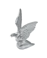 CR. AMERICAN EAGLE HOOD ORNAMENT, 3.5" X 4.5" X 5"
