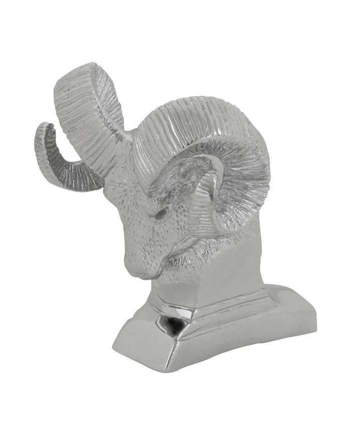 CR. RAM'S HEAD HOOD ORNAMENT NON-ILLUMINATED CR. RAM'S HEAD HOOD ORNAMENT NON-ILLUMINATED
