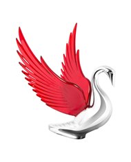 CR BUGLER HOOD ORN W/ RED WINDRIDERS, ILLUM., 8.5"X7.5"