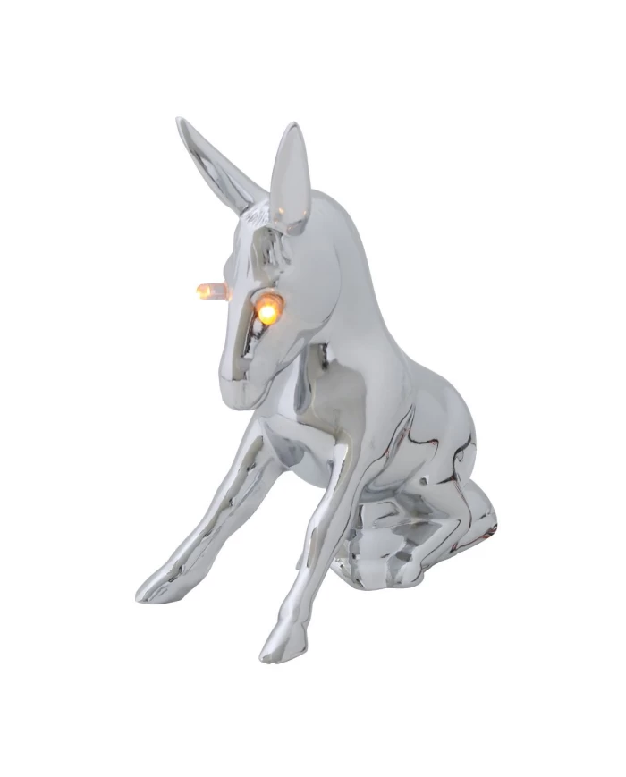 CR. NOVELTY DONKEY W/ AMBER LED EYES, 4"X5" CR. NOVELTY DONKEY W/ AMBER LED EYES, 4"X5"