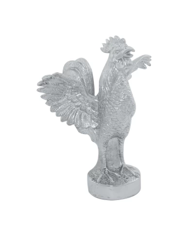 CR. ROOSTER HOOD ORNAMENT 4-3/8" X 5-3/4" X 6-9/16" CR. ROOSTER HOOD ORNAMENT 4-3/8" X 5-3/4" X 6-9/16"