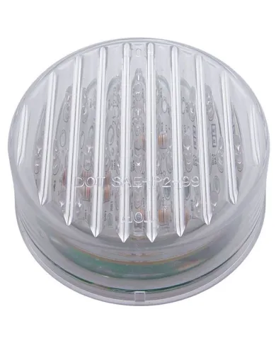 UP38031-13 LED 2.5" Auxiliary/Utility Light - White LED/Clear Lens