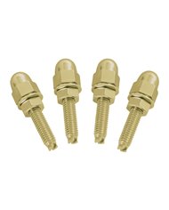 GOLD COLOR ACORN NUT SET SKIN PACK, SET OF 4 GOLD COLOR ACORN NUT SET SKIN PACK, SET OF 4