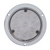 UP38078-10 LED 4" Flange Mount Back-Up Light -White LED/Clear Lens