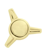 GOLD COLOR SPINNER SNAP-ON CAP