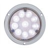 UP38078-10 LED 4" Flange Mount Back-Up Light -White LED/Clear Lens