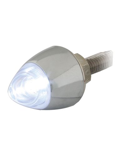 WHITE LED LIGHTED BULLET FASTENER SET W/CR. HOUSING WHITE LED LIGHTED BULLET FASTENER SET W/CR. HOUSING
