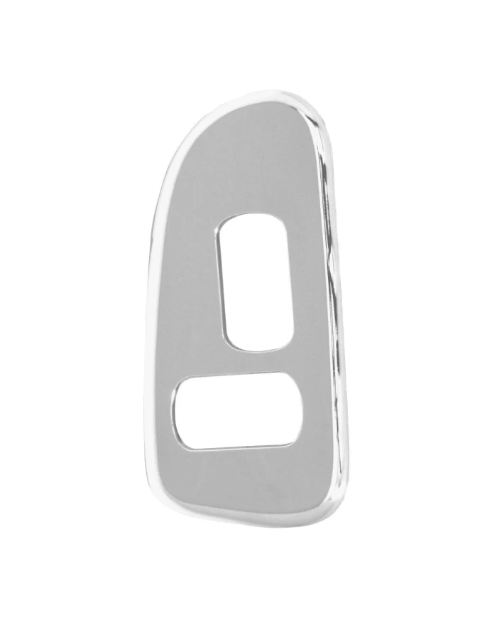 CR. PLASTIC WINDOW SWITCH TRIM PASSENGER, 2 HOLES, PETE 2006+