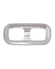 CR. PLASTIC DUAL INTERIOR DOME LIGHT TRIM COVER FOR PETE 06+