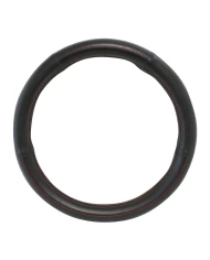 18" DELUXE STEERING WHEEL CVR BLACK PVC W/ RED STITCHING 18" DELUXE STEERING WHEEL CVR BLACK PVC W/ RED STITCHING