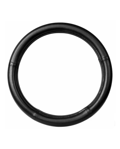 20" DELUXE STEERING WHEEL CVR BLACK W/ BLACK STITCHING 20" DELUXE STEERING WHEEL CVR BLACK W/ BLACK STITCHING