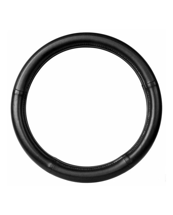 20" DELUXE STEERING WHEEL CVR BLACK W/ BLACK STITCHING 20" DELUXE STEERING WHEEL CVR BLACK W/ BLACK STITCHING