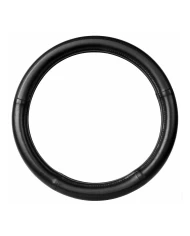 20" DELUXE STEERING WHEEL CVR BLACK W/ BLACK STITCHING 20" DELUXE STEERING WHEEL CVR BLACK W/ BLACK STITCHING