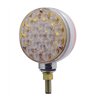 UP38123-42 LED Double Face Turn Signal Light - Amber & Red LED/Clear Lens