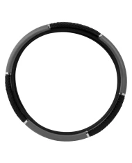 18" STEERING WHEEL COVER GRAY W/ BLACK HAND GRIPS 18" STEERING WHEEL COVER GRAY W/ BLACK HAND GRIPS