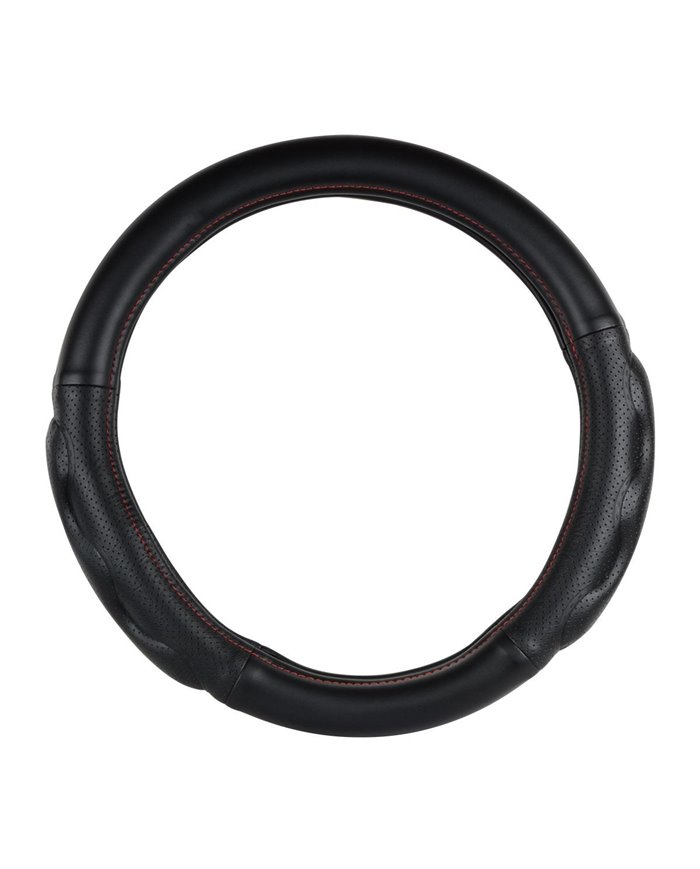 18" DELUXE+ STEERING WHEEL CVR MATTE BLACK W/COMFORT PAD 18" DELUXE+ STEERING WHEEL CVR MATTE BLACK W/COMFORT PAD