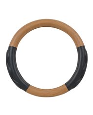 18" DELUXE+ STEERING WHEEL CVR MATTE LIGHT WOOD W/ COMFORT 18" DELUXE+ STEERING WHEEL CVR MATTE LIGHT WOOD W/ COMFORT