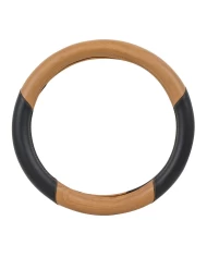 18" DELUXE STEERING WHEEL CVR MATTE LIGHT WOOD & BLACK 18" DELUXE STEERING WHEEL CVR MATTE LIGHT WOOD & BLACK