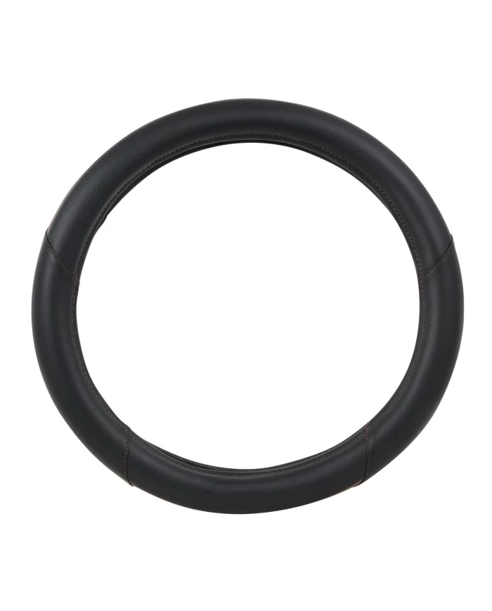 18" DELUXE STEERING WHEEL CVR CENTER MATTE DARK WOOD & BLACK 18" DELUXE STEERING WHEEL CVR CENTER MATTE DARK WOOD & BLACK