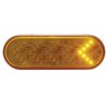 UP38143B-36 LED 6" Oval Sequential Light (Turn Signal)- Amber LED/Amber Lens (Bulk)