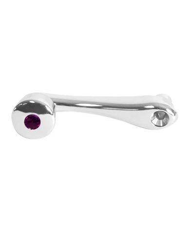 CR. WINDOW CRANK W/PURPLE CRYSTAL, SLOT ADAPTER-P,KW,I CR. WINDOW CRANK W/PURPLE CRYSTAL, SLOT ADAPTER-P,KW,I
