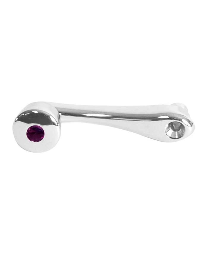 CR. WINDOW CRANK W/PURPLE CRYSTAL, SLOT ADAPTER-P,KW,I