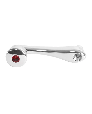 CR. WINDOW CRANK W/RED CRYSTAL SLOT ADAPTER-PETE, KW, INT'L CR. WINDOW CRANK W/RED CRYSTAL SLOT ADAPTER-PETE, KW, INT'L
