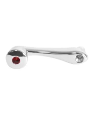 CR. WINDOW CRANK W/RED CRYSTAL SLOT ADAPTER-PETE, KW, INT'L