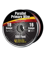 18GA PARALLEL PRIMARY WIRE, 3 WIRES, 500FT/ROLL 18GA PARALLEL PRIMARY WIRE, 3 WIRES, 500FT/ROLL