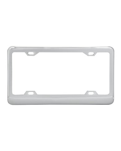 CR. LICENSE PLATE FRAMES, WIDE BOTTOM, 4 HOLES CR. LICENSE PLATE FRAMES, WIDE BOTTOM, 4 HOLES