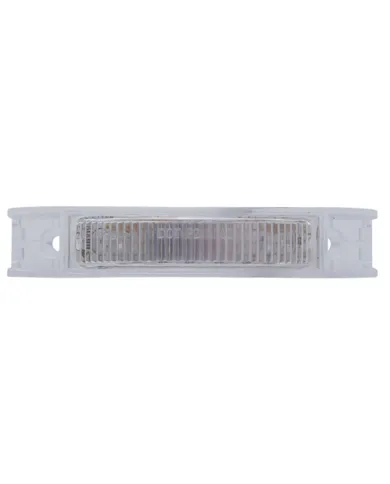 UP38156-7 LED Rectangular Light (Clearance/Marker) - Amber LED/Clear Lens