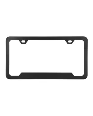 FLAT/MATTE BLACK POWDER COATED FRAME,BOTTOM CTR RAISED,2 HOLE FLAT/MATTE BLACK POWDER COATED FRAME,BOTTOM CTR RAISED,2 HOLE